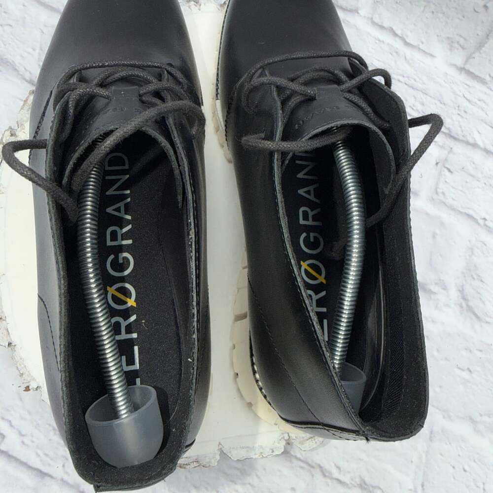 Cole Haan Mens Zerogrand Chukka Boot Size 12M Black White NWOB - Picture 9 of 15